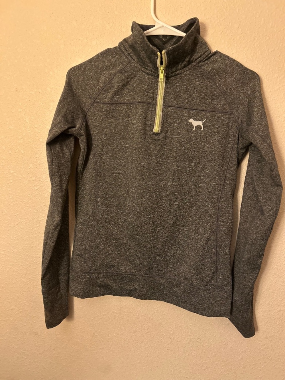 PINK half zip sweatshirt